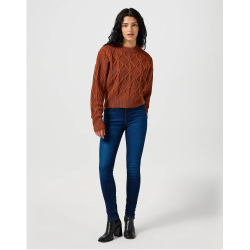 Джемпер CABLE KNIT SWEATER 112356473