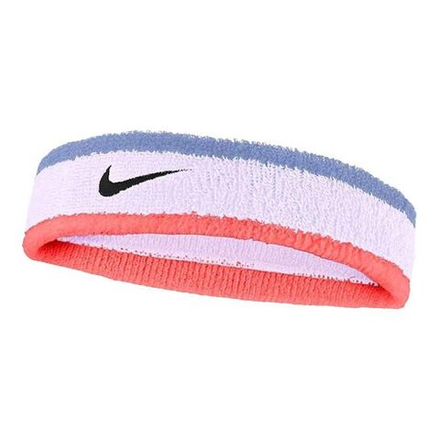 Повязка на голову Nike Swoosh — icelandic blue/pale lilac/coral