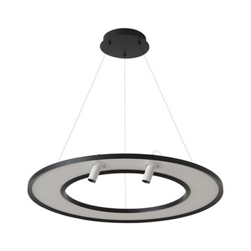 Подвесной светильник 50W 4000K CONTOUR SP50W LED BLACK чёрный Crystal Lux