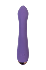Фиолетовый вибратор-кролик Fingie с функцией Come-Hither - 21,6 см.