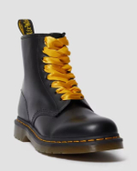 Шнурки DR. MARTENS желтые ленточные 140 см на 8-10 петель (Из Финляндии)