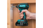 Шуруповерт аккумуляторный ударный бесщеточный Makita18В, 18В,1x5Ач, Li-ion,0-3400об\м,6-ти гр1\4",1.3кг,кейс,170Нм,М5-М16 DTD153RT
