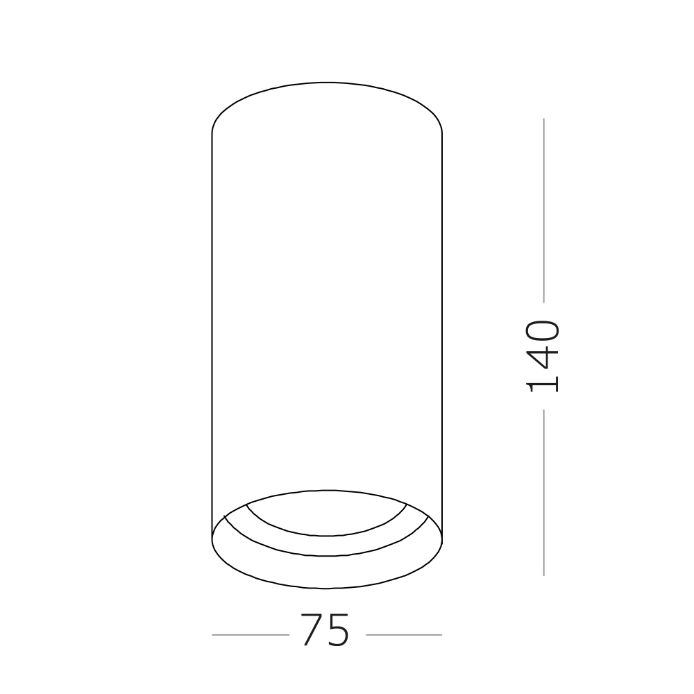 Светильник накладной LED 15W 3000K