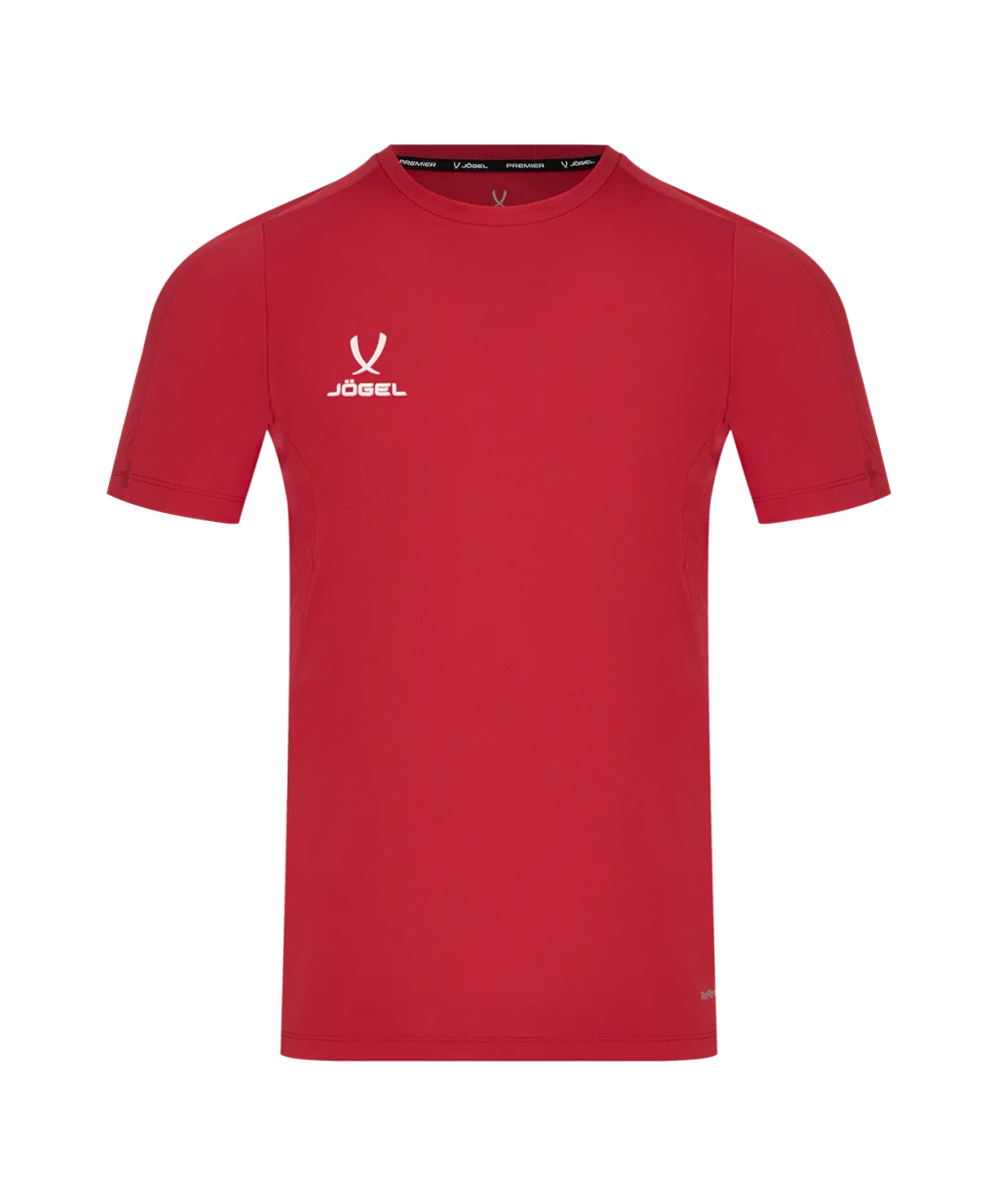 Футболка тренировочная JÖGEL PREMIER PerFormDRY Training Poly Tee, красный