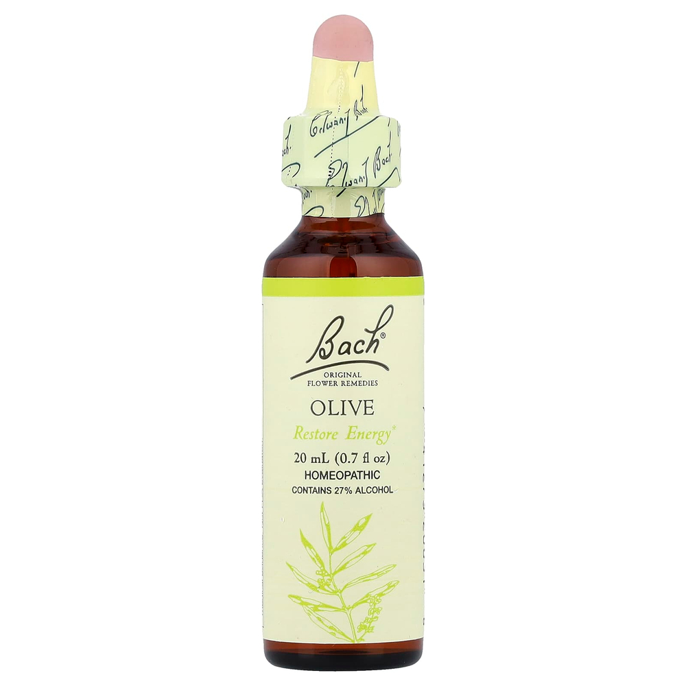 Bach, Original Flower Remedies, с оливковым маслом, 20 мл (0,7 жидк. унц.)