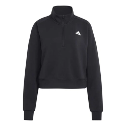 Женская теннисная куртка Adidas Tennis Half Zip - black