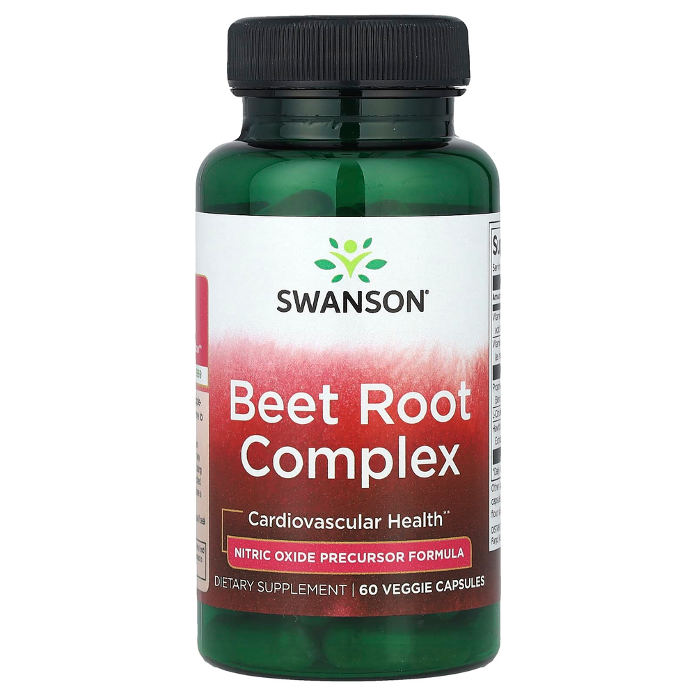 Swanson Vitamins, Комплекс свеклы, 60 растительных капсул