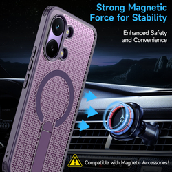 Прозрачный чехол Mesh Pro Magnetic Case для Poco X8 Pro Max 5G