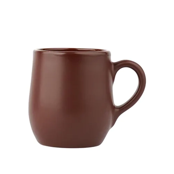 Кружка 400 мл d 9,4/8,5 см h10 см "Шелк-Доломит" матовая керамика ПГ [6]