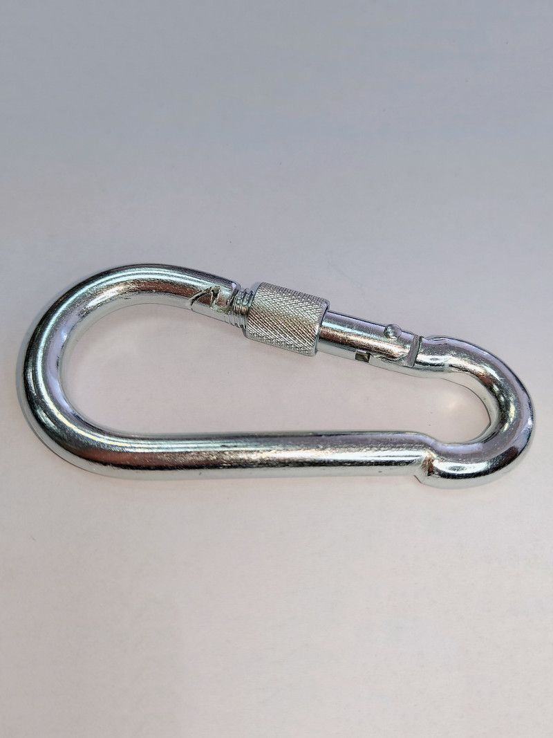 10 ОЦ.Карабин с фиксатором DIN5299D (1 шт)