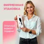 Расческа для волос массажная 22,5х6,5 см, чёрная + щетка для чистки В ПОДАРОК, MONTE VITA (МОНТЕ ВИТА), 457429