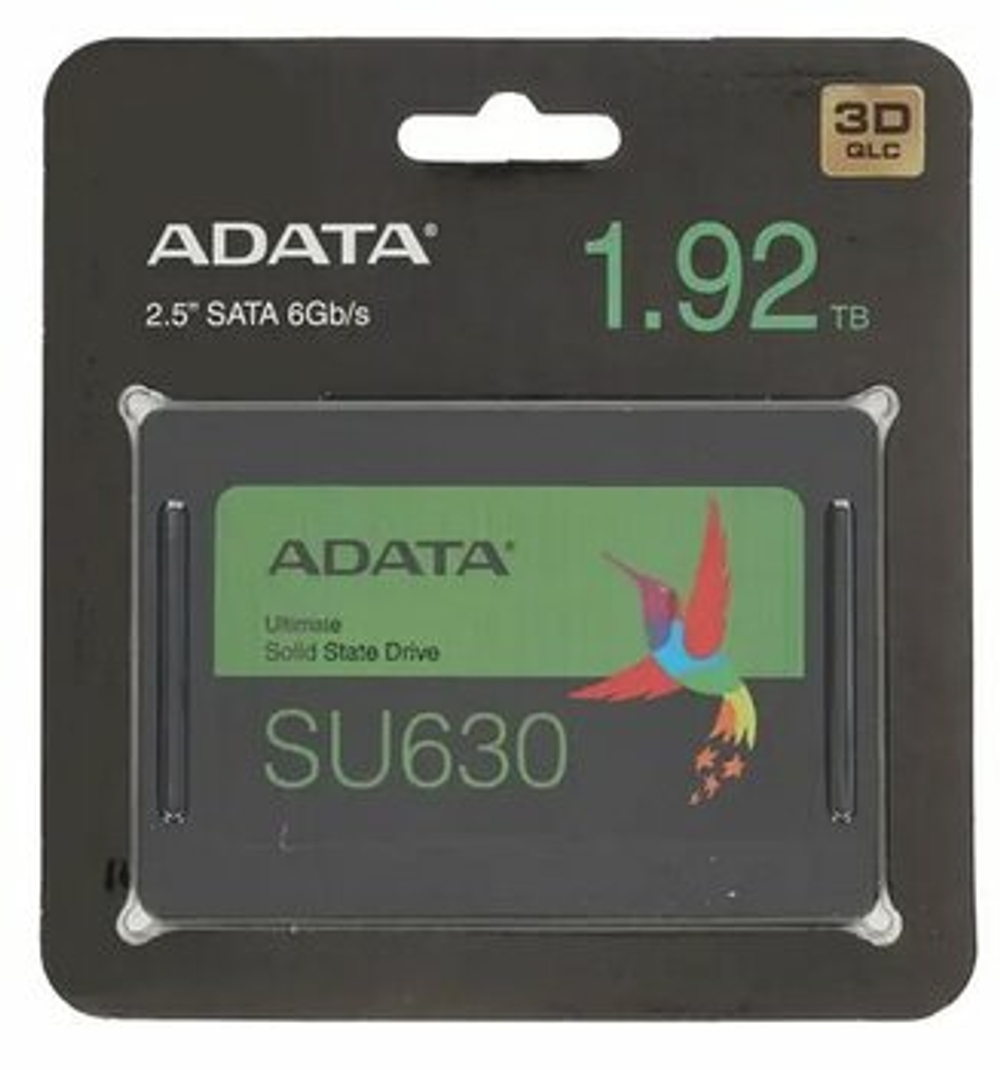 SSD ADATA SU630, 1.92 ТБ, 2.5", SATA, ASU630SS-1T92Q-R