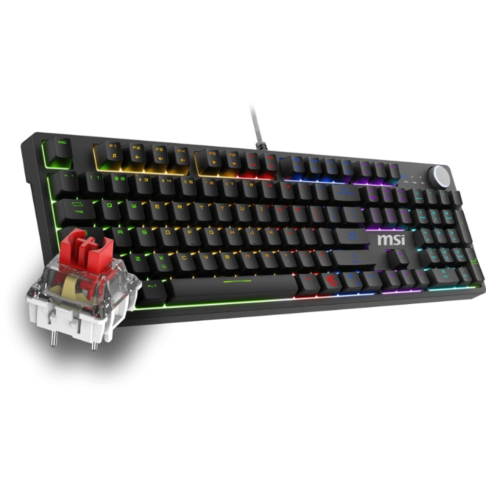 Клавиатура MSI GK320, USB (механическая)