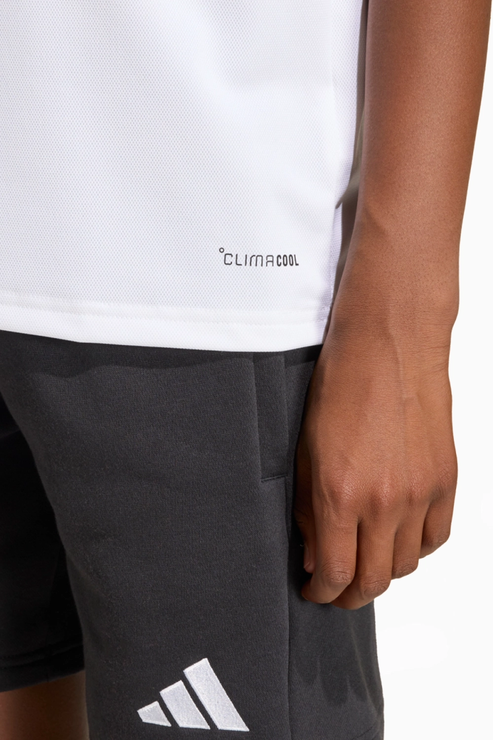 Футболка adidas Entrada 26 Polo Junior - белый