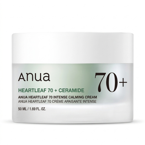 Интенсивный успокаивающий крем на основе хауттюйнии Anua Heartleaf 70% Intense Calming Cream, 50мл