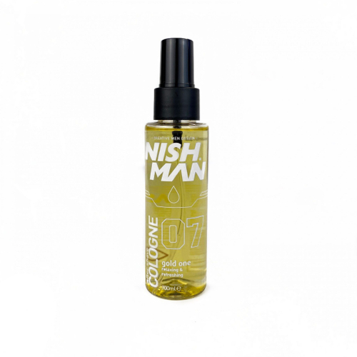 NISHMAN 07 AFTERSHAVE COLOGNE GOLD ONE - Одеколон после бритья 100мл