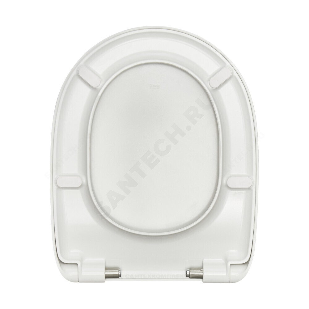 Сиденье для унитаза дюропласт микролифт белое Debba Round Roca ZRU9307607