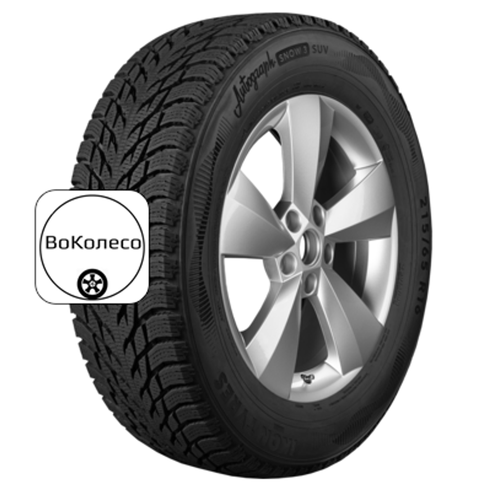 235/60R19 107H XL Autograph Snow 3 SUV TL Ikon