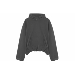 YEEZY x Gap x Balenciaga Logo Hoodie, темно-серый
