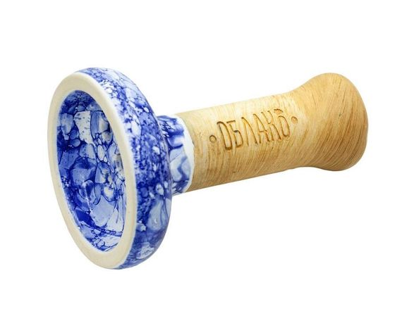 Hookah bowl Oblako Black BLUE MARBLE