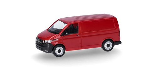 Микроавтобус Volkswagen (VW) T6.1, вишнево-красный