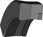 A156-040/7 Штоковое уплотнение 40-55-8/5