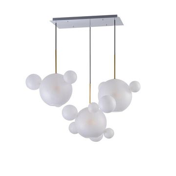 Подвесной светильник 3*Е27 2030-S3 белый Bolle LOFT IT