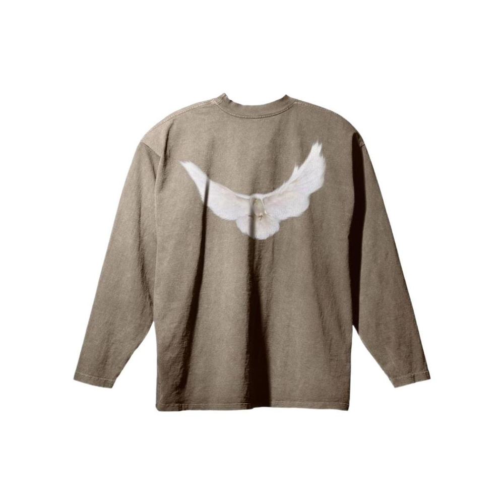 YEEZY x Gap x Balenciaga, футболка, коричневая