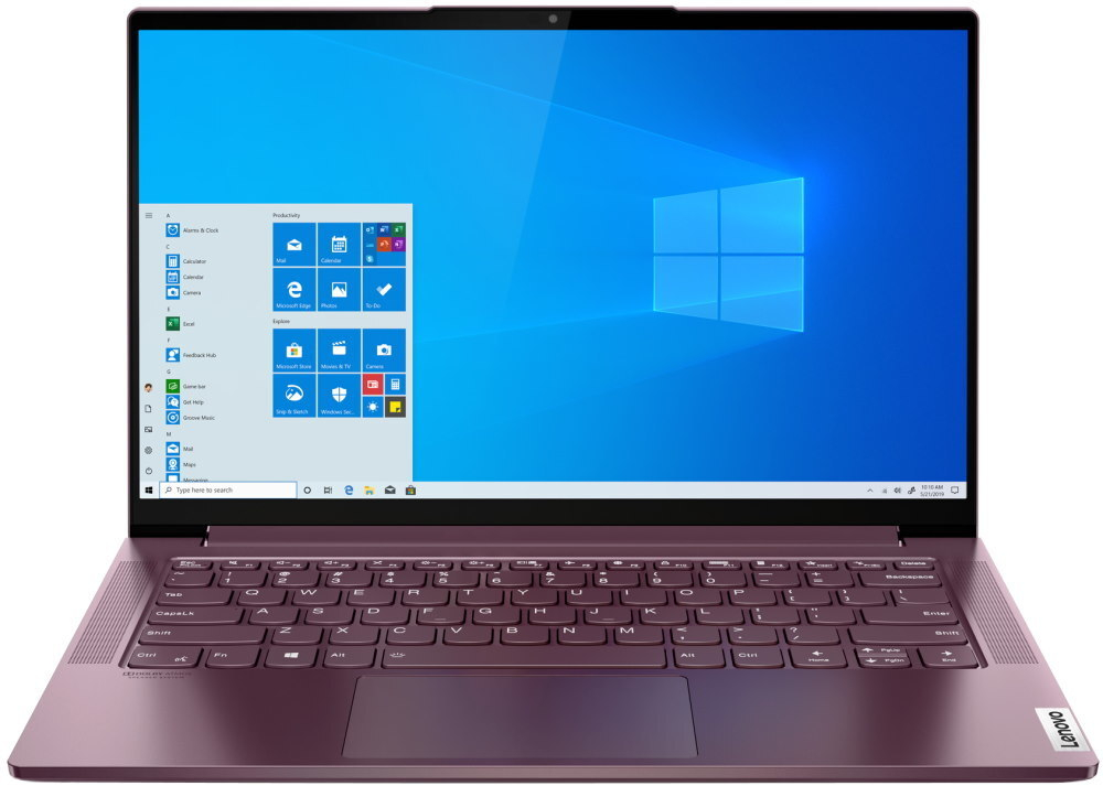 Ноутбук Lenovo Yoga Slim 7 14IIL05 14; FHD IPS i5-1035G4/16Gb/512Gb SSD/UHDG/W10/ Orchid 82A10084RU
