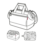Сумка allrounder l pocket glencheck red
