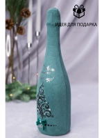 Украшение для новогодней бутылки