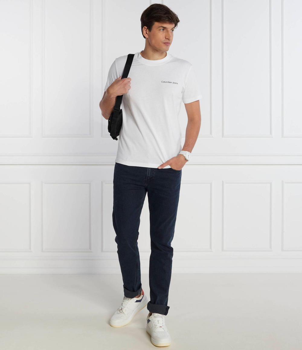 Футболка LOGO TAPE CALVIN KLEIN JEANS - белый(J30J323993)