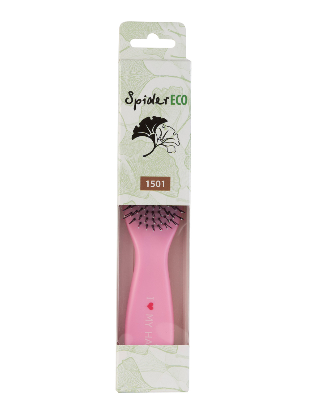 Щетка ILMH "Spider Soft" 1501 розовая матовая M