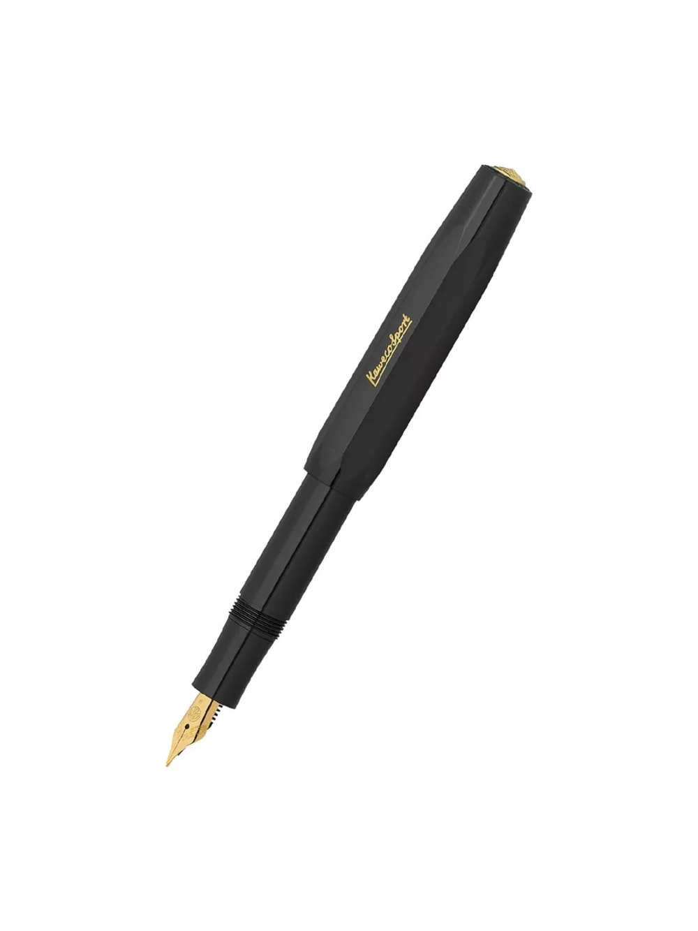 Перьевая ручка Kaweco CLASSIC SPORT Black EF (10000044) 0.5мм, черный корпус