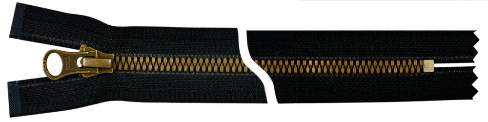 Молния трактор YKK Metalux Т5 (5 мм) 1 зам., разъем., античное золото, 20 см, под металл, 580 gold 20, уп.10 шт Молния трактор YKK Metalux Т5 (5 мм) 1 зам., разъем., античное золото, 20 см, под металл, 580 gold 20, уп.10 шт