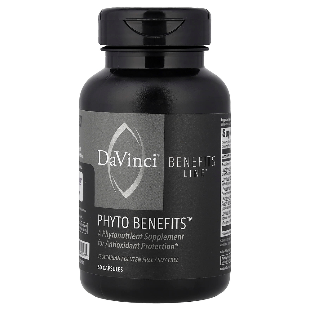 DaVinci Laboratories, Benefits Line, Phyto Benefits, 60 капсул