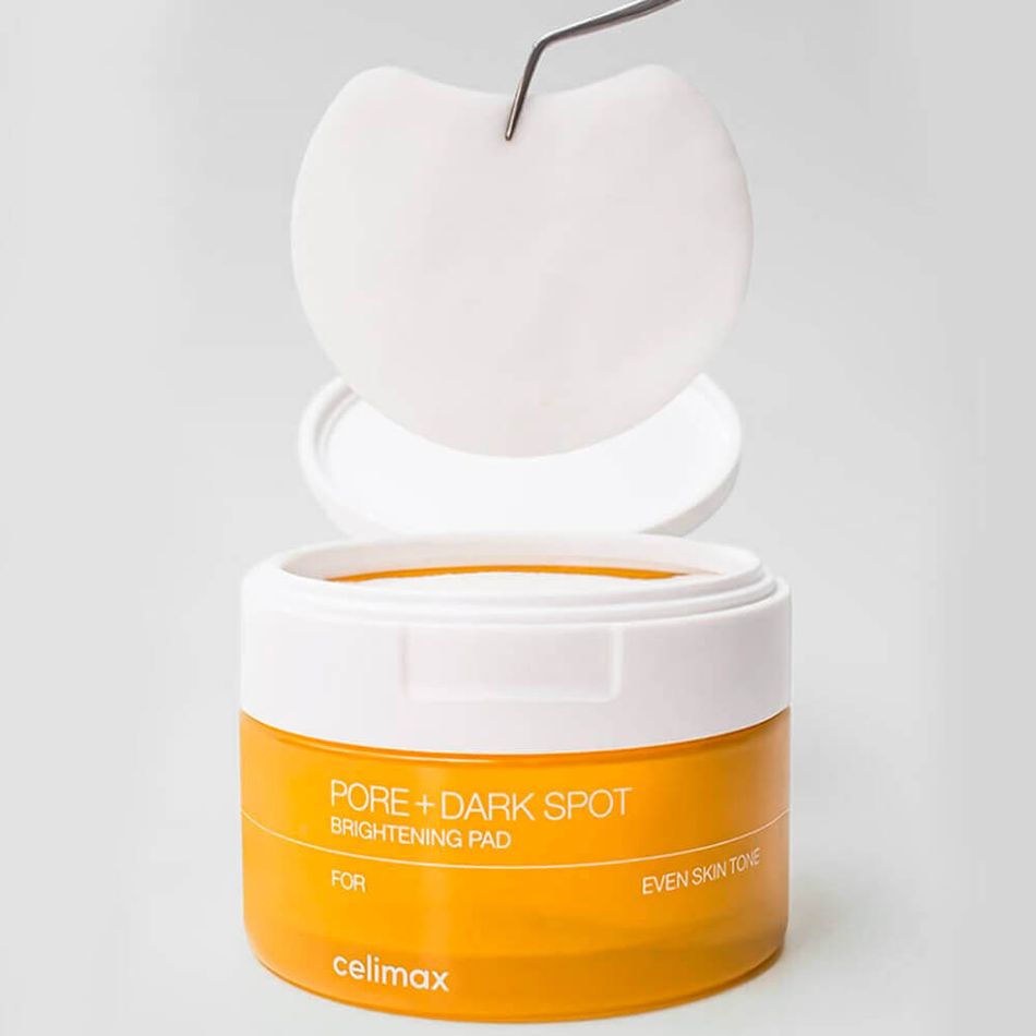 Тонер-пэды для выравнивания тона Celimax Pore+Dark Spot Brightening Pad 40шт