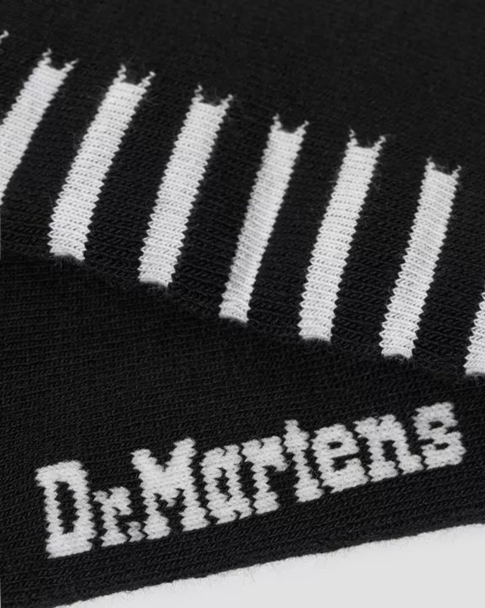 DR. MARTENS Носки DOUBLE DOC из смесового хлопка, черно-белые, S/M (36-41), 1 пара (Из Финляндии)