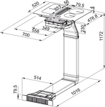 Franke Smart 2Gether FSM 709 HI LL KIT 340.0678.204