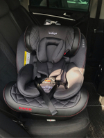 Автокресло AERO ISOFIX, ST-3, группа 0+1+2+3 (0-36 кг) (черный/ красный)