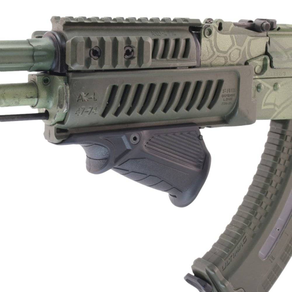 Рукоять-наплыв на цевья с планками Вивер и Пикатинни, DLG Tactical