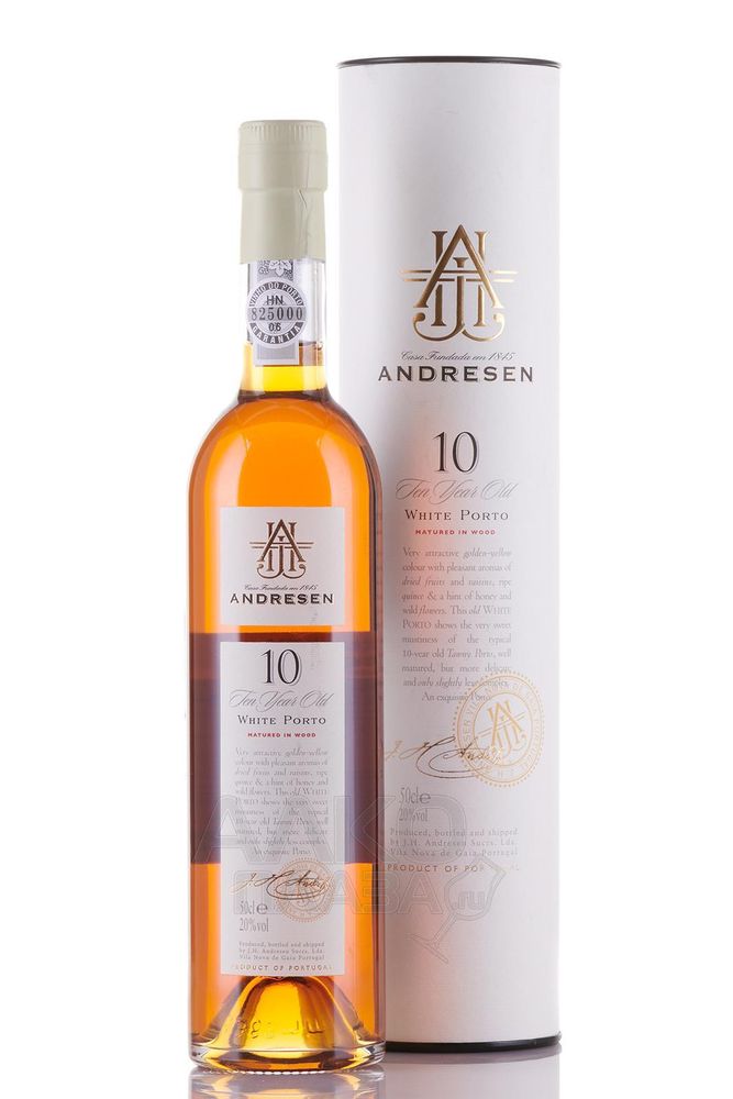 Портвейн Андресен Уайт 10 лет