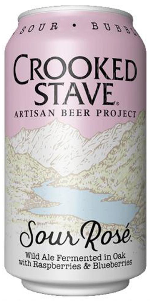 Пиво Крукед Стэйв Соур Розе / Crooked Stave Sour Rose 0.355л - 1шт