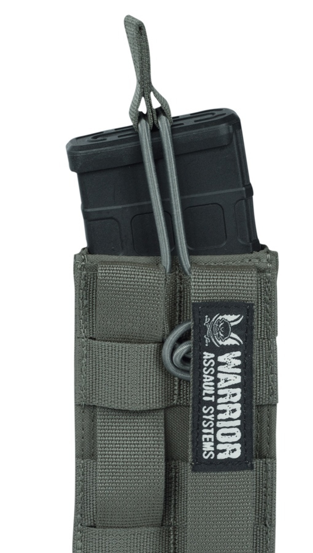 Warrior Single Open Mag Pouch 5.56 Ranger Green