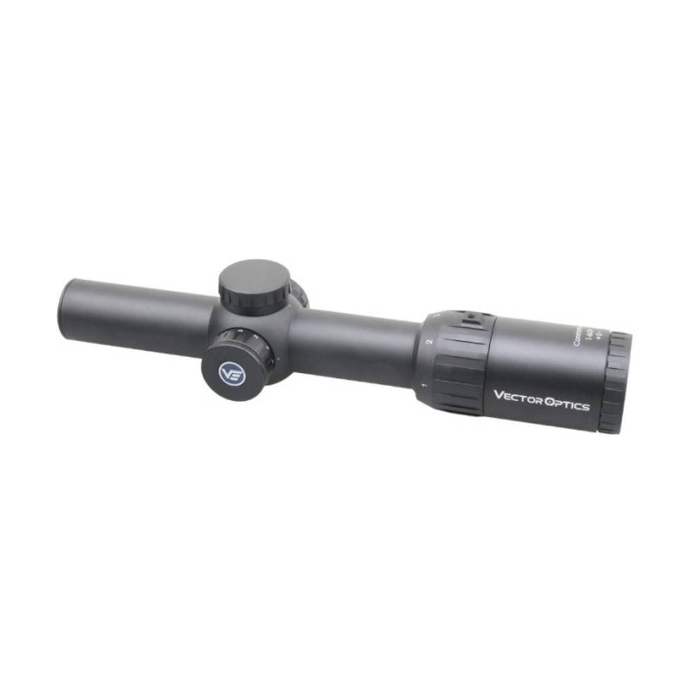 Прицел Vector Optics Constantine 1-6x24, ( Сетка Fiber Center Dot / с подсветкой )