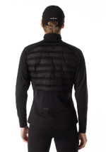 ЛОНГСЛИВ С ПУХОВОЙ ВСТАВКОЙ МУЖСКОЙ LONG SLEEVE DOWN PUFFER | BLACK