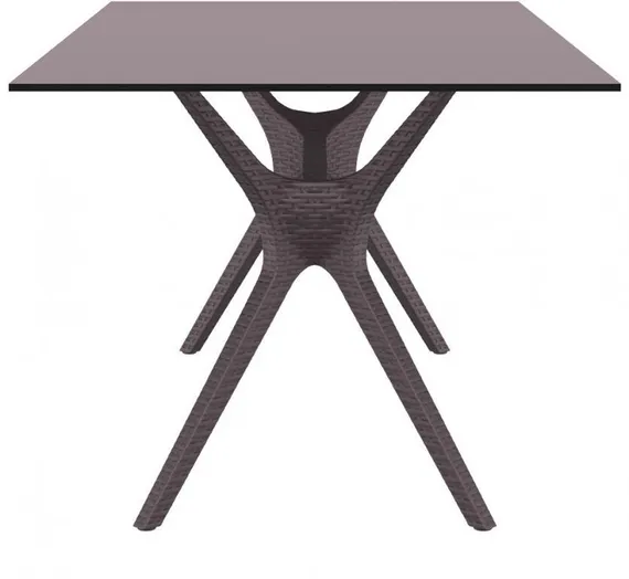 Стол Ibiza Table 180х90 см коричневый