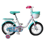 Велосипед TechTeam Melody 16" celadon + корзинка