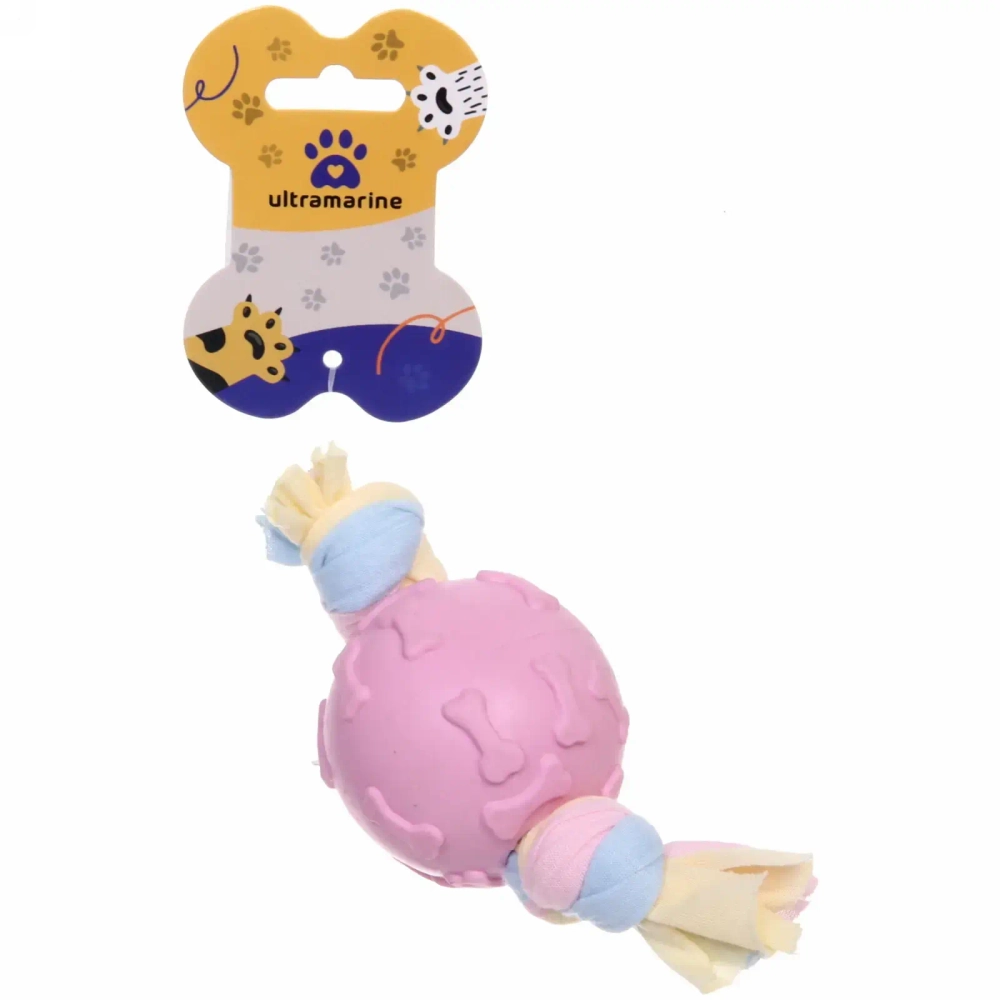 Игрушка для собаки «Baby-Поиграй со мной» 20*6см цвет розовый Ultramarine