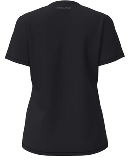 Женская теннисная футболка Head Club Original - black